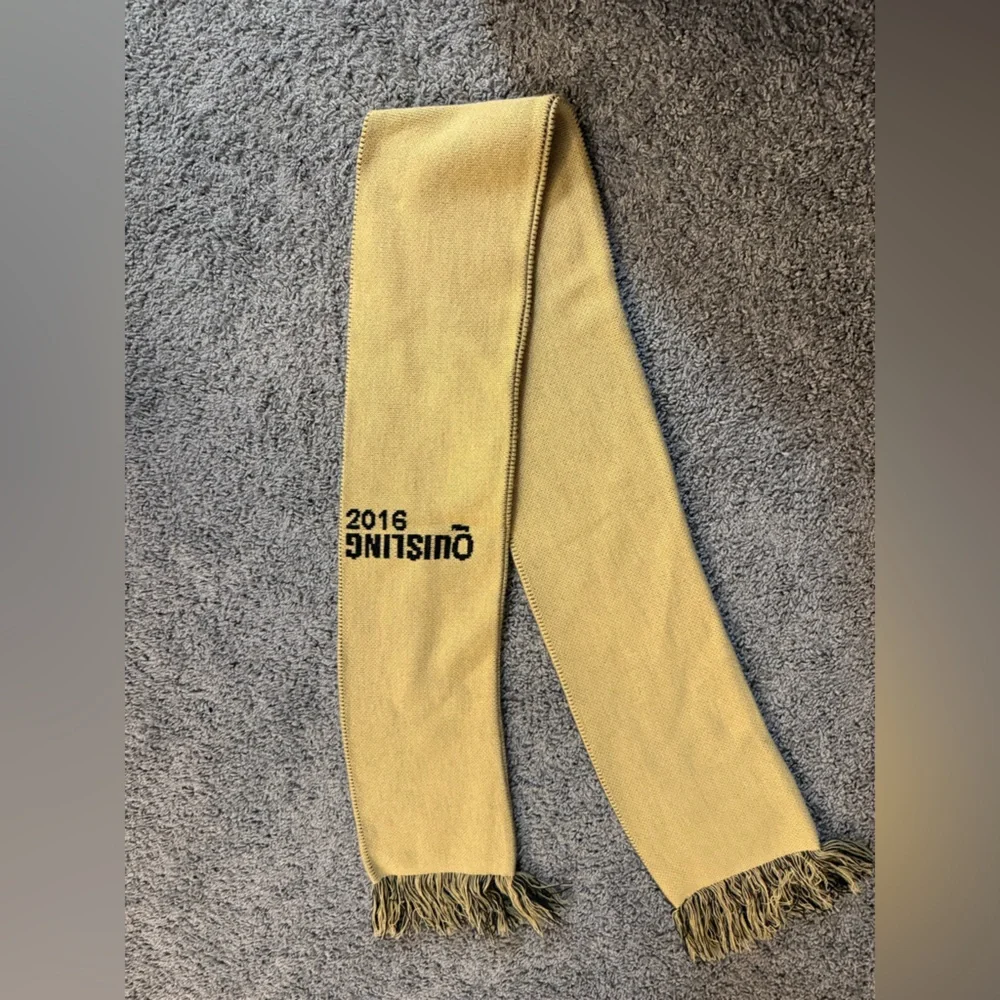 QUISLING 2016 Highest Lows Football Scarf - RARE
